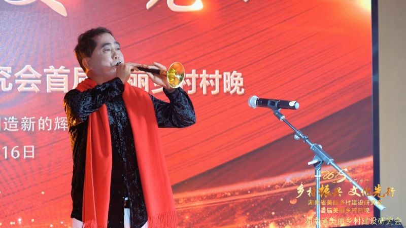首届美丽乡村村晚唢呐独奏《梨园春》