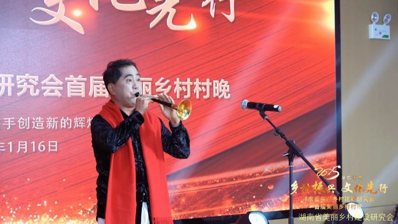 首届美丽乡村村晚唢呐独奏《好汉歌》