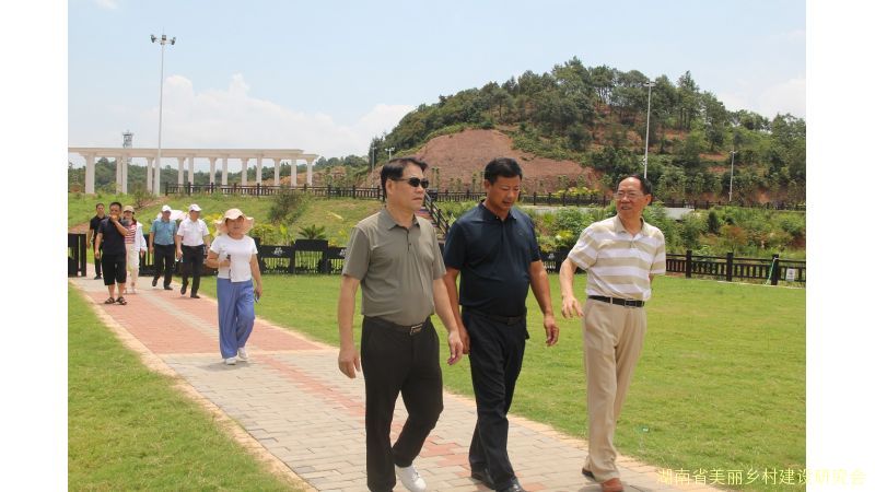 省美丽乡村建设研究会专家教授一行赴浏阳市仙湖村渡头村调研考察