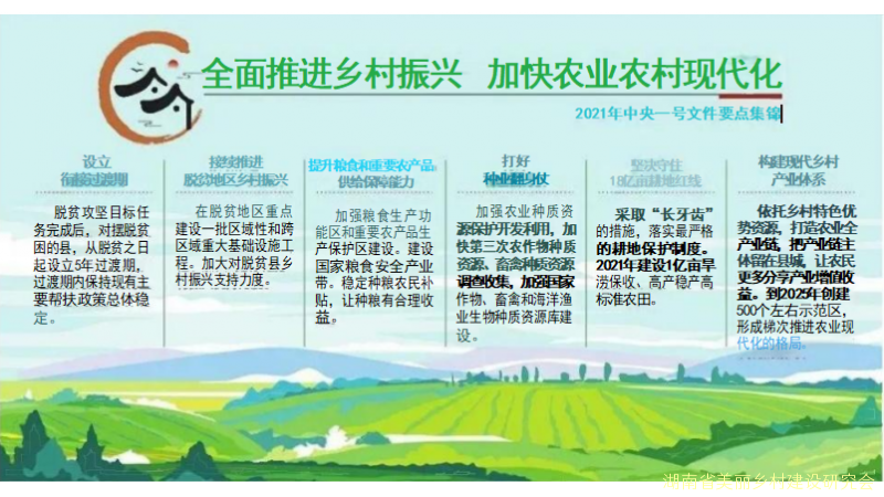 全面乡村振兴总动员 ——2021 年中央一号文件解读